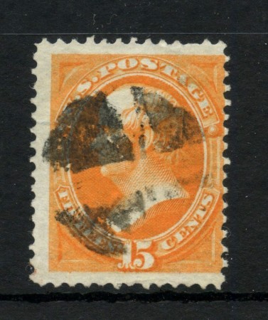 1870/71 - STATI UNITI - LOTTO/47866 - 15 CENTESIMI ARANCIO D.WEBSTER - USATO