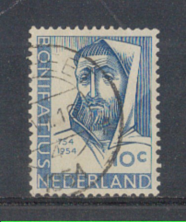 1954 - LOTTO/8748U - OLANDA - SAN BONIFACIO - USATO