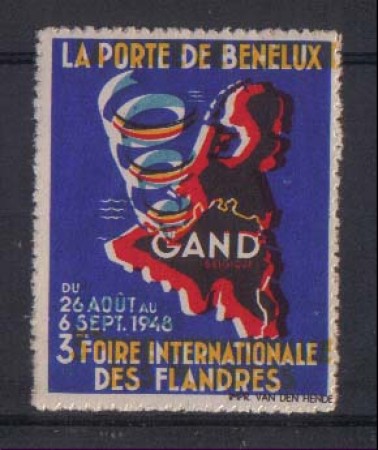 BELGIO - 1948 - LOTTO/1788 - FIERA DELLE FIANDRE