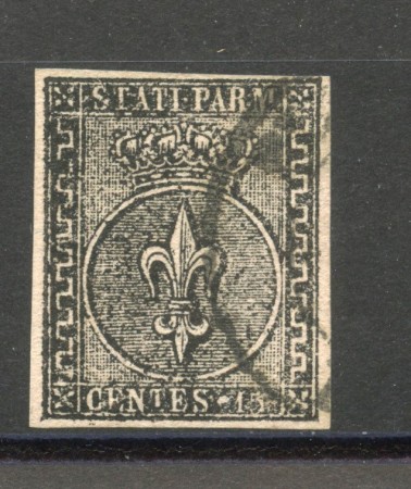 1852 - DUCATO DI PARMA - LOTTO/40236 - 15 cent. ROSA - USATO