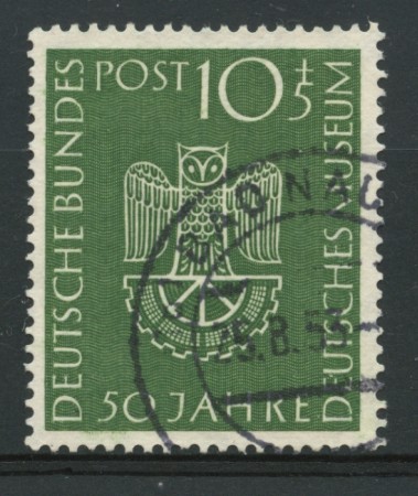 1953 - LOTTO/11846  GERMANIA FEDERALE - CINQUANTENARIO DEUTSCHES MUSEUM - USATO