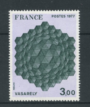 1977 - LOTTO/17484 - FRANCIA - QUADRO DI  VASARELY