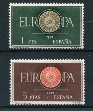 1960 - LOTTO/22867 - SPAGNA - EUROPA 2 v. -NUOVI