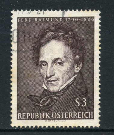 1965 - AUSTRIA - F. RAIMUND - USATO - LOTTO/27934