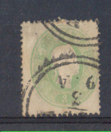 1860 - LBF/2003A - AUSTRIA - 3 K. VERDE USATO