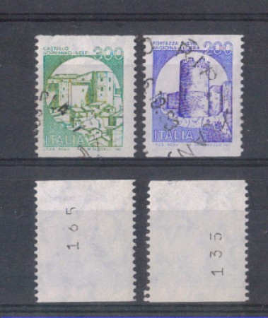 1981 - LOTTO/6751UN - REPUBBLICA - CASTELLI PER DISTRIBUTORI - U