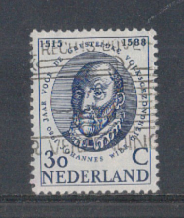 1960 - LOTTO/8777BU - OLANDA - 30c. JOHANNES WIER - USATO