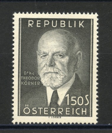 1957 - AUSTRIA - PRESIDENTE T.KOMER - NUOVO - LOTTO/34114