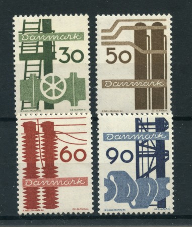 1968 - LOTTO/24094 - DANIMARCA - INDUSTRIE 4v. - NUOVI
