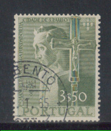 1954 - LOTTO/9754CU - PORTOGALLO - 3,50e. M.NOBREGA - USATO