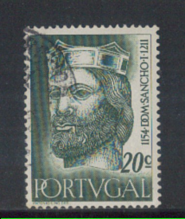 1955 - LOTTO/9755BU - PORTOGALLO - 20c. RE SANCHO I° - USATO