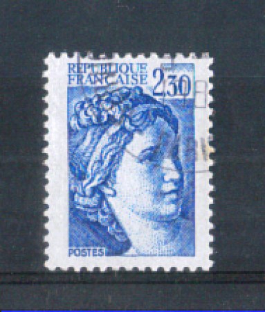 1981 - LOTTO/FRA2156U - FRANCIA - 2,30 Fr. SABINE USATO