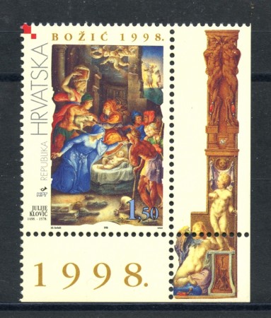 1998 - CROAZIA - NATALE - NUOVO - LOTTO/32854