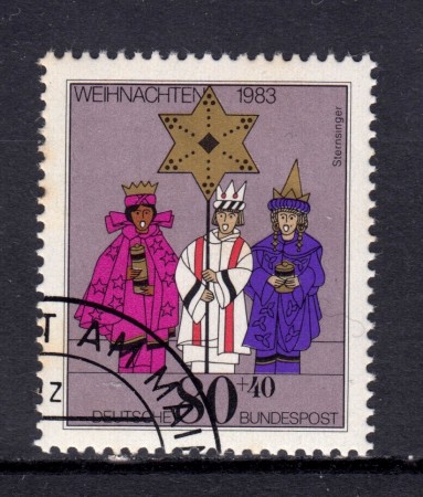 1983 - GERMANIA FEDERALE - NATALE RE MAGI - USATO - LOTTO/31368U