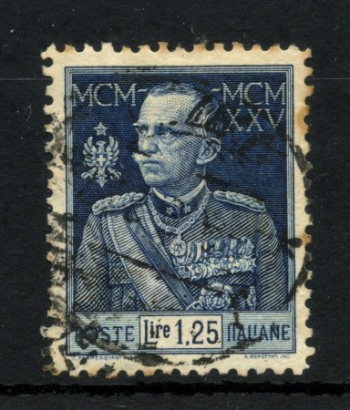 1925/1926 - REGNO - LOTTO/47806 - 1,25 LIRE GIUBILEO DEL RE  USATO