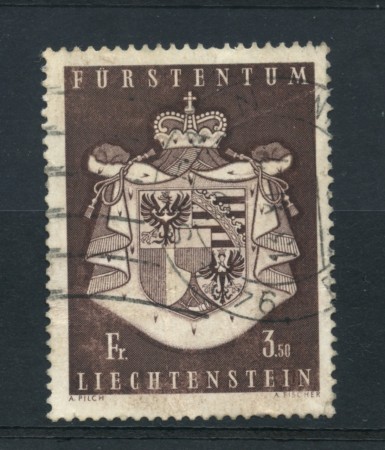 1969 - LOTTO/16643 - LIECHTENSTEIN - 3,50 Fr. STAMMA - USATO