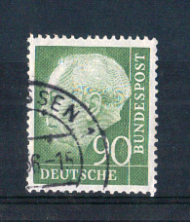 1954 - LOTTO/10506U - GERMANIA FEDERALE - 90p. HEUSS - USATO