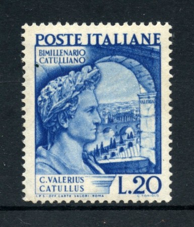 1949 - REPUBBLICA - BIMILLENARIO DI CATULLO - NUOVO - LOTTO/30372