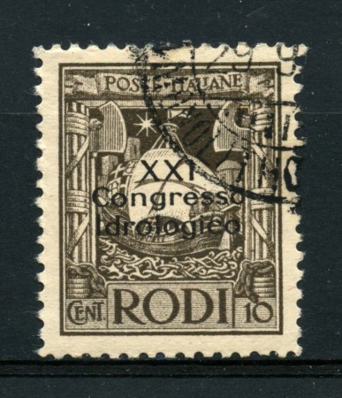 1930 - LOTTO/19187 - EGEO - 10c. CONGRESSO IDROLOGICO - USATO