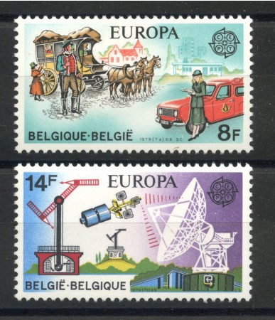 1979 - LOTTO/41304 - BELGIO - EUROPA 2v. - NUOVI