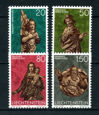1977 - LOTTO/23517 - LIECHTENSTEIN - NATALE 4v. - NUOVI