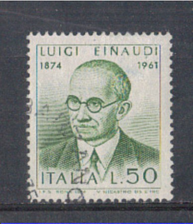 1974 - LOTTO/6597U - REPUBBLICA - LUIGI EINAUDI - USATO