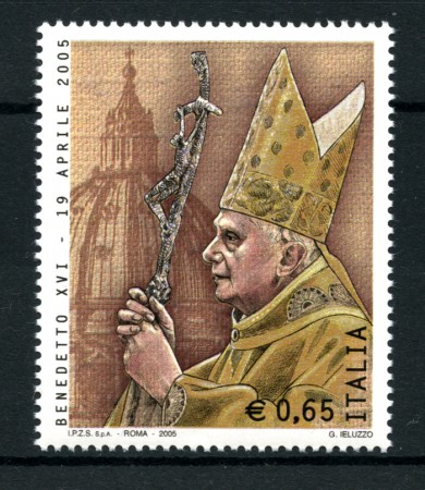 2005 - LOTTO/7541 - REPUBBLICA - PAPA BENEDETTO XVI° - NUOVO