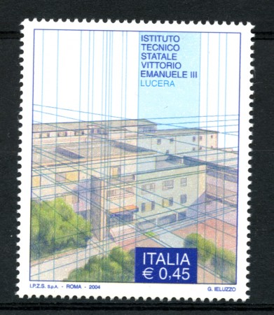 2004 - LOTTO/7481 - REPUBBLICA - ISTITUTO  VITT. EMANUELE III° - NUOVO