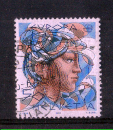1986 - LOTTO/SVI1244U - SVIZZERA - 50c. EUROPA - USATO