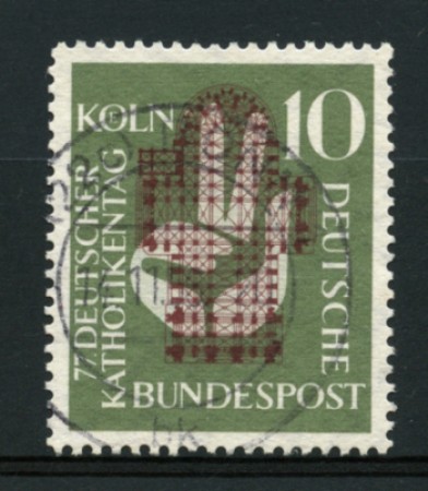 1956 - LOTTO/11873 - GERMANIA FEDERALE - CATTOLICI TEDESCHI - USATO