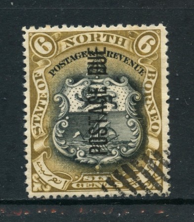 1897/901 - NORD BORNEO - 6c. SEGNATASSE - USATO - LOTTO/27019