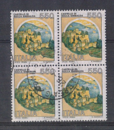 1984 - LOTTO/6805UQ - REPUBBLICA -  ROCCA SINIBALDA - QUART/USAT
