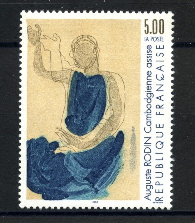 1990 - FRANCIA - LOTTO/38668 - AUGUSTE RODIN - NUOVO