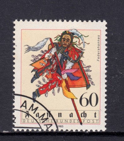 1983 - GERMANIA FEDERALE - CARNEVALE - USATO - LOTTO/31388U