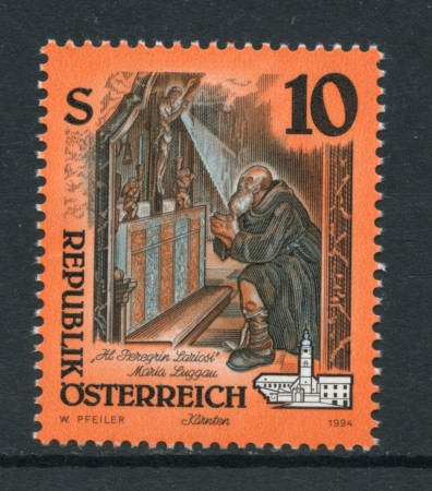 1994 - LOTTO/16462 - AUSTRIA - 10s. OPERE D'ARTE  - NUOVO