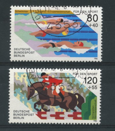 1986 - LOTTO/2790A - BERLINO -  AIUTO ALLO SPORT - USATI