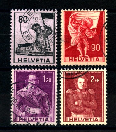 1958/59 - SVIZZERA - LOTTO/39432 - SERIE STORICA - USATI