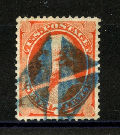 1870 - STATI UNITI - LOTTO/40840 - 7 CENT. VERMIGLIO E. STANTON - USATO