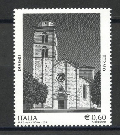 2012 - REPUBBLICA - DUOMO DI FERMO - NUOVO - LOTTO/37155