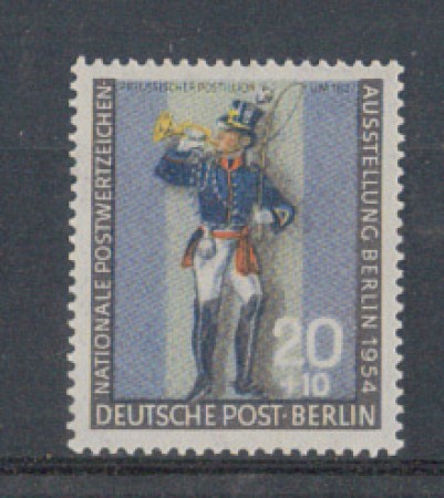 1954 - LBF/2062 - BERLINO - 20+10p. ESPOSIZ. FILATELICA