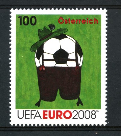 2008 - AUSTRIA - EUROPEI DI CALCIO - NUOVO- LOTTO/33426