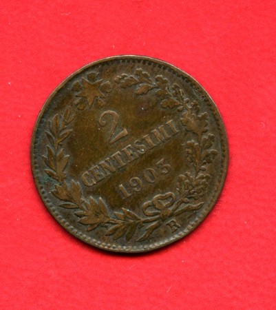 1903 - REGNO  - LOTTO/M42231 - 2 CENTESIMI VITTORIO EMANUELE III°