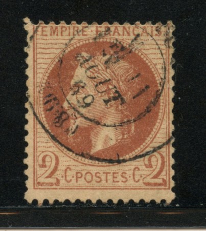 1862/1870 - LOTTO/13507 - FRANCIA - 2c. NAPOLEONE III° - USATO