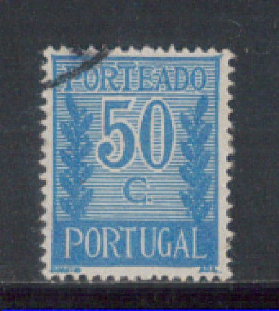 1940 - LOTTO/PORTS63U - PORTOGALLO - 50c. SEGNATASSE - USATO