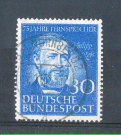 1952 - LBF/2445C - GERMANIA FEDERALE - 30p. PHILIP REIS - USATO