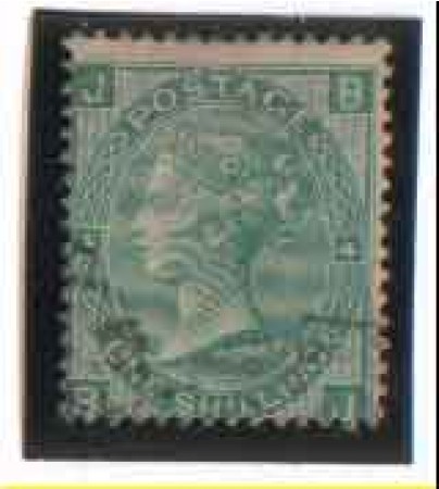 1865 - LOTTO/3516 - GRAN BRETAGNA - 1 SCELLINO VERDE - TAV. 4