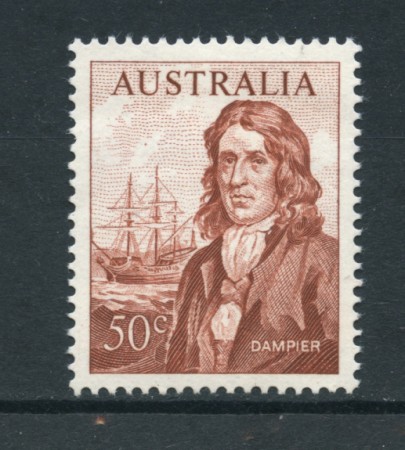1966 - LOTTO/20421 - AUSTRALIA - 50c. W.DAMPIER - NUOVO