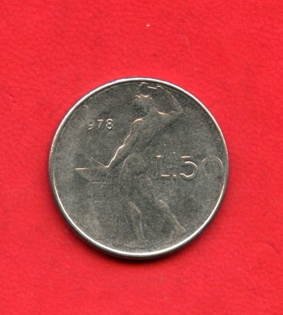 1978 - REPUBBLICA - LOTTO/M42028 - 50 LIRE VULCANO - VARIETA'