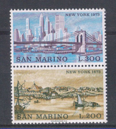 1973 - LOTTO/7941 - SAN MARINO - VEDUTE DI NEW YORK