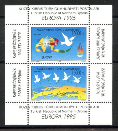 1995 - CIPRO TURCO - LOTTO/41111 - EUROPA FOGLIETTO NUOVO